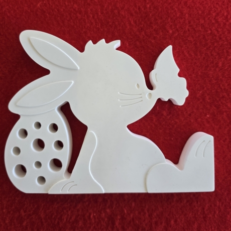 Osterdekoration - Osterhase - Osterei - Schmetterling -