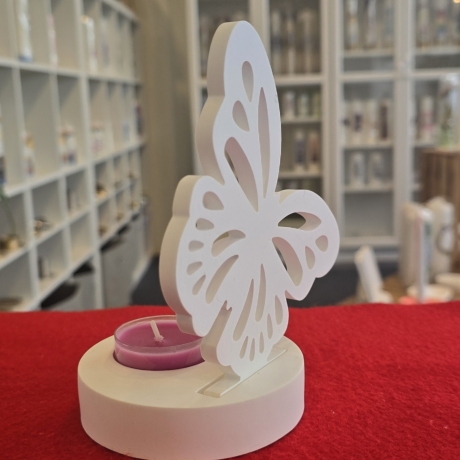 Einschieber für Teelichthalter - Schmetterling - 