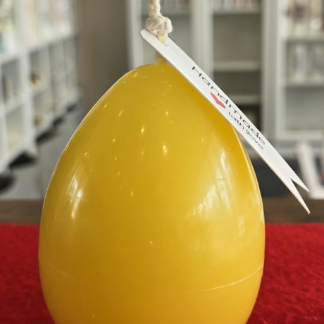 Osterkerze - Osterei - Dunkelblau oder Gelb -