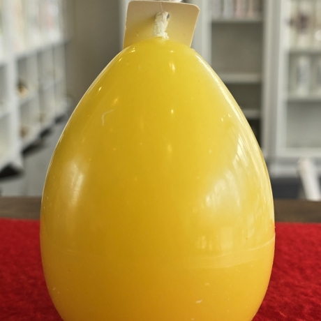 Osterkerze - Osterei - Dunkelblau oder Gelb -