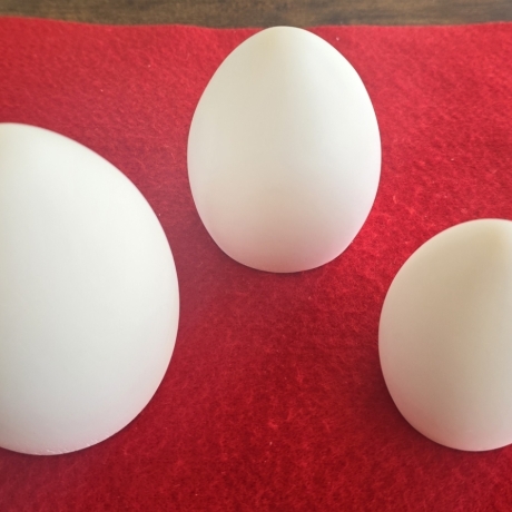 Ostereier 3-er Set - Osterdekoration -