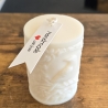​Dekorative Kerze - Rabe - Handgegossen - Rapswachs -