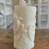 ​Dekorative Kerze - Delfine - Rapswachs -