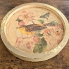 Deko Schale - Teller - Vogel in Blumen -