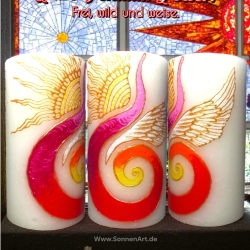 Feminin. Für positiveVibes~Bilder. Lichtbringer Kerze Feminin. Für positiveVibes~Bilder. Lichtbringer Kerze