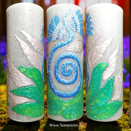 Zuversicht und Unterstützung. Lichtbringer Kerze