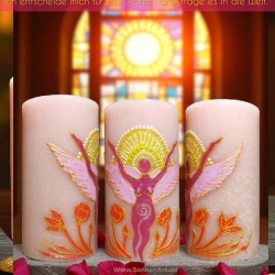 Ich bin die ICH BIN.  . Lichtbringer Kerze Ich bin die ICH BIN.  . Lichtbringer Kerze