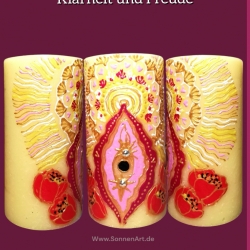 Lust, Klarheit, Kreation. Yoni, Womb. Lichtbringer Kerze Lust, Klarheit, Kreation. Yoni, Womb. Lichtbringer Kerze