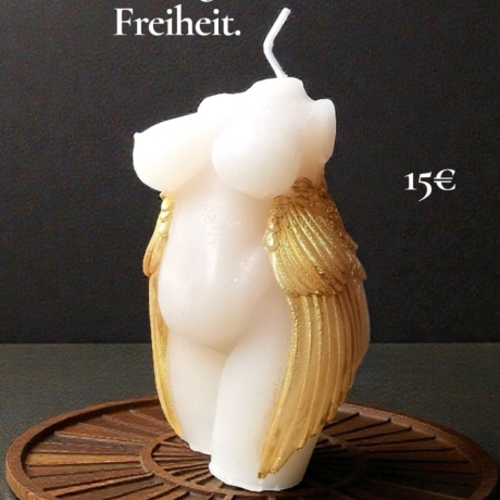 Göttin Engel Wonneengel Thorus Kerze Freiheit 