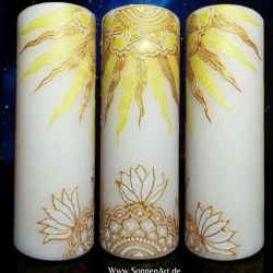 Ich bin das Licht ~Lichtbringer Kerze schön f. Meditation 