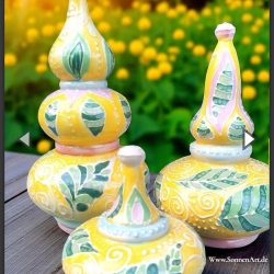 Tonskulpturen, Türmchen für Haus und Garten, Gartensteelenn