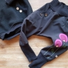 Set aus Walkhoodie und Softshellhose Gr. 86 bis 146