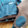 Set aus Walkhoodie und Walkhose Gr. 86 bis 146