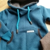 Set aus Walkhoodie und Walkhose Gr. 86 bis 146