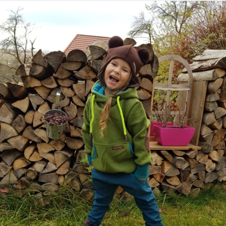 Set aus Walkhoodie und Softshellhose Gr. 86 bis 146