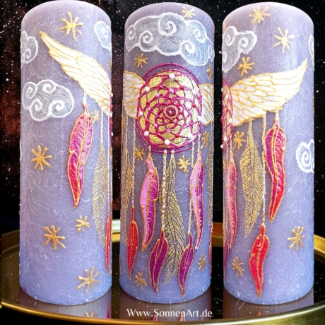 Wandel in Leichtigkeit . Lichtbringer Kerze