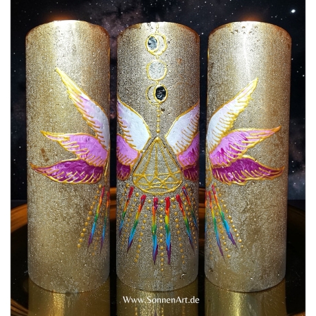 Unterstützung & neue Möglichkeiten . Lichtbringer ~Kerze