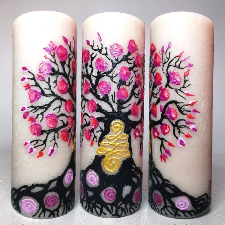 Liebe~voll zu mir . Lichtbringer Kerze