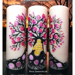 Liebe~voll zu mir . Lichtbringer Kerze