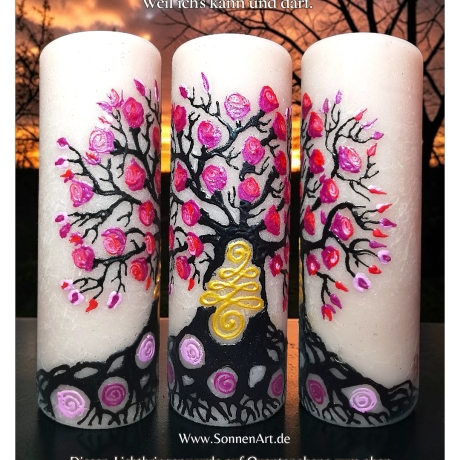 Liebe~voll zu mir . Lichtbringer Kerze