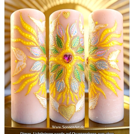 Sonnensegel Urkraft pur . Lichtbringer ~Kerze