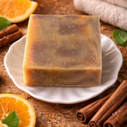 Zimt-Orange  Duschseife vegan 