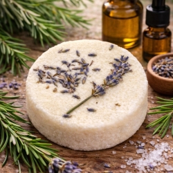 festes Shampoo „Lavendel-Teebaumöl vegan