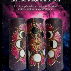 Licht der Intuition Neumond Lichtbringer ~Kerze