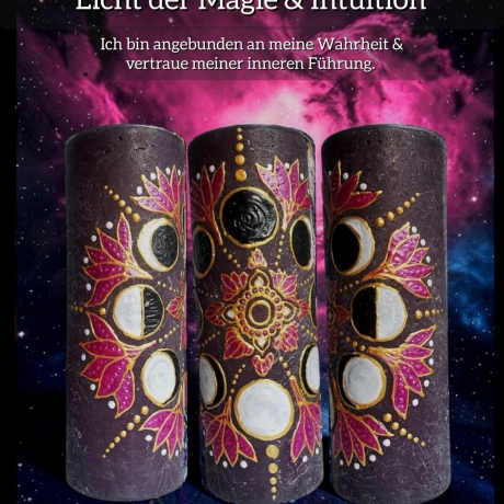Licht der Intuition Neumond Lichtbringer ~Kerze