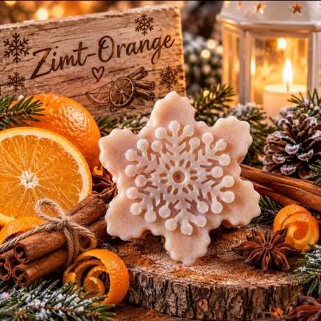 Zimt-Orange  Duschseife vegan 