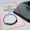 Patentante Armband mit Umschlag – Handgemacht Taufpate Taufpatin