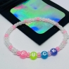 Perlenarmband mit Wunschtext | Statement