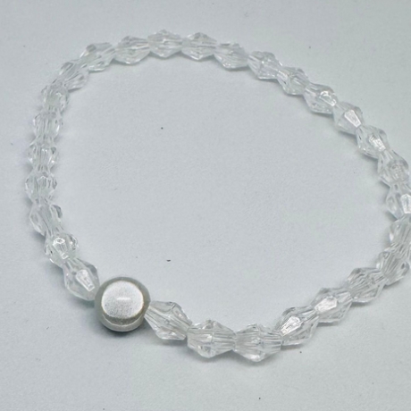 Buntes Perlenarmband Diamant Stil Boho Y2K Schmuck