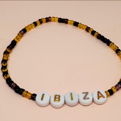 Ibiza Armband mit Wunschtext