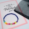Patentante Armband mit Umschlag – Handgemacht Taufpate Taufpatin