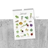 Saisonkalender Obst und Gemüse aus Deutschland, Küchenkalender A4