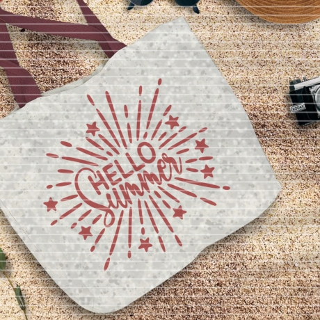 Hello Summer Plotterdatei SVG DXF FCM