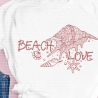 Beach Love Plotterdatei SVG DXF FCM