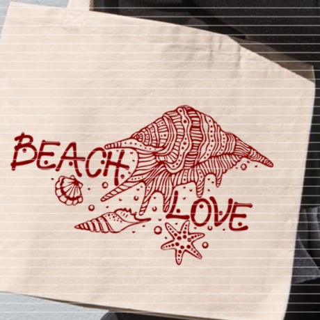Beach Love Plotterdatei SVG DXF FCM