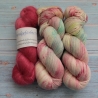 Handgefärbte Merino-Seide-Ramie und Mohair-Seide Set 20/33