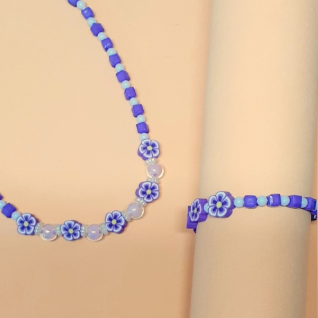 Kinder-Schmuckset aus Kette und Armband Kinderschmuck Kinder-Set