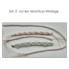 Set 6 Kumihimo Flechtarmband, Freundschaftband,Textilschmuck