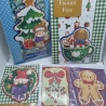 5 er Set Weihnachts Grußkarten Daimond Painting x A5 und 3x A6