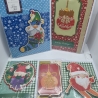 5 er Set Weihnachts Grußkarten Daimond Painting x A5 und 3x A6