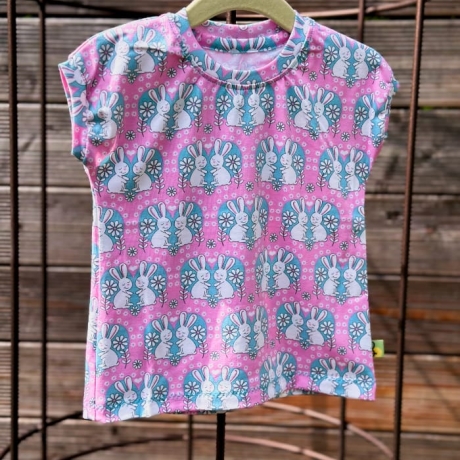 Shirt Weiße Hasen