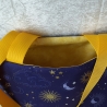 Shopper Marie Sun/Moon/Stars blau/gold