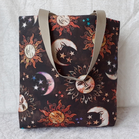 Shopper Marie Moonstar schwarzbraun