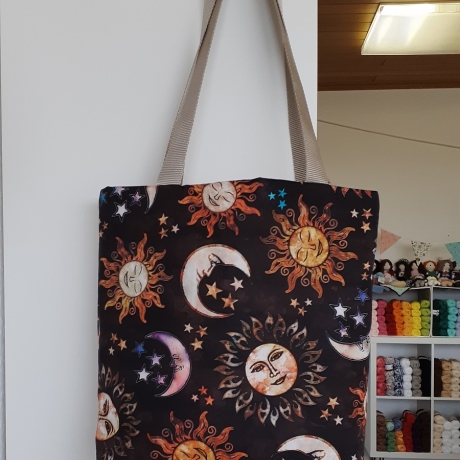 Shopper Marie Moonstar schwarzbraun