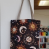 Shopper Marie Moonstar schwarzbraun