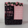 Shopper Marie Love rosa/schwarz
